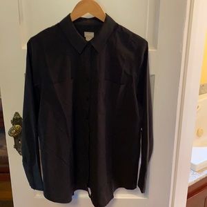 Chico’s long-sleeve, button-down blouse